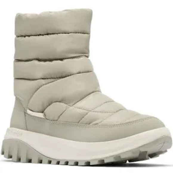 Columbia snow trot mid snow boots insulated puffer boots size 10 - Picture 1 of 8